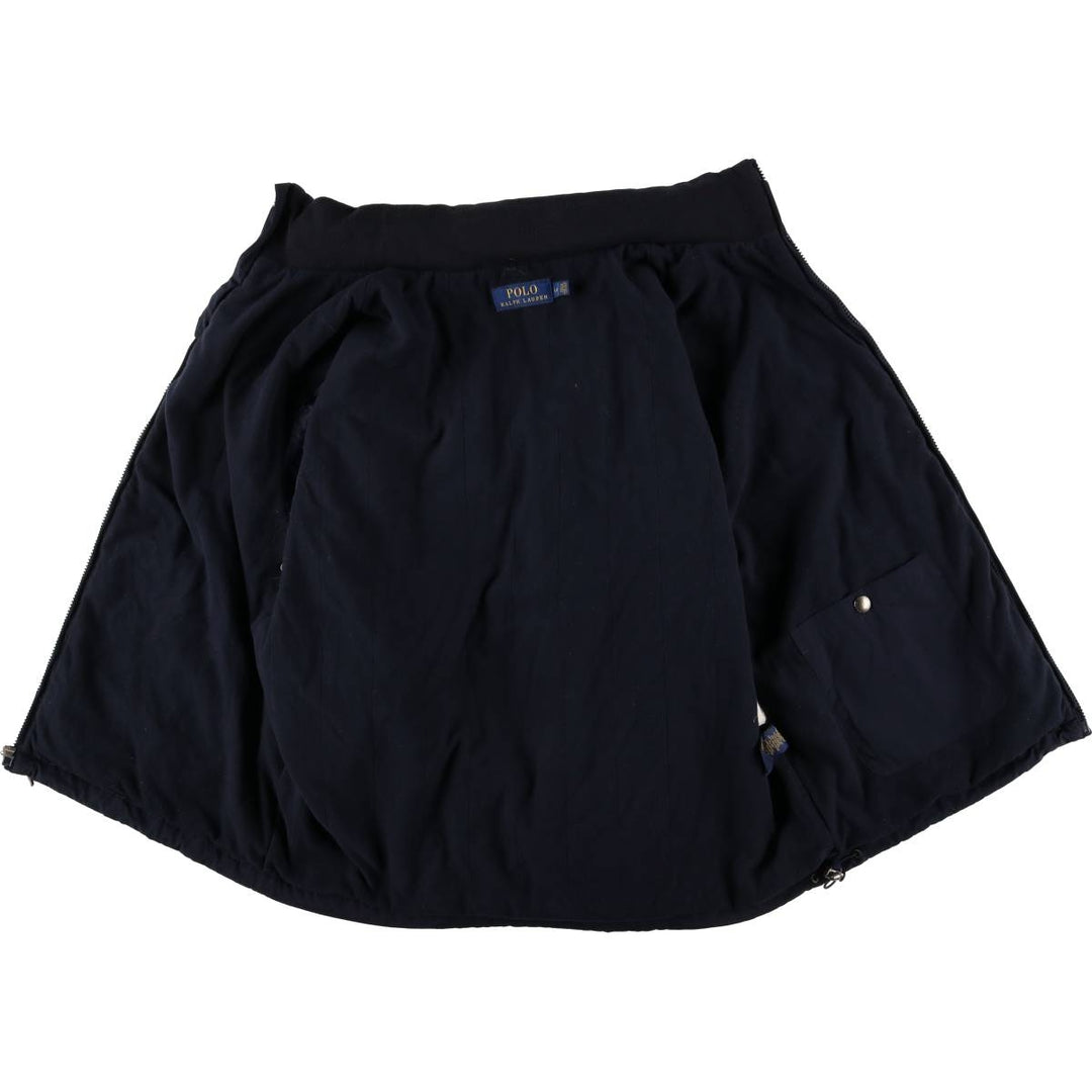 Ralph Lauren POLO RALPH LAUREN padded puffer jacket, men's size L polyester navy blue type Vintage Second Hand