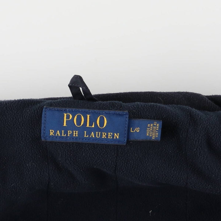 Ralph Lauren POLO RALPH LAUREN padded puffer jacket, men's size L polyester navy blue type Vintage Second Hand