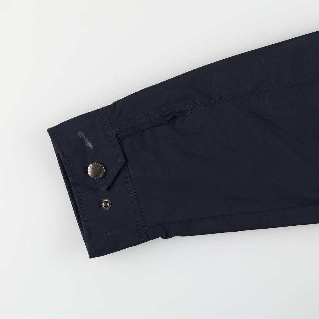 Ralph Lauren POLO RALPH LAUREN padded puffer jacket, men's size L polyester navy blue type Vintage Second Hand