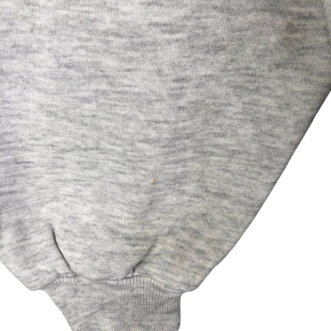 90'S Russell College Sweatshirt, Made in USA, Men's L, Vintage cotton gray type Vintage Second Hand