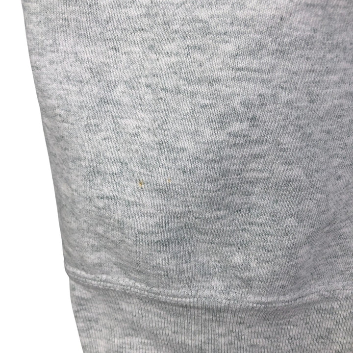 90'S Fruit of the Loom University of Michigan Print Sweatshirt, Made in USA, Men's XL, Vintage cotton gray type Vintage Second Hand