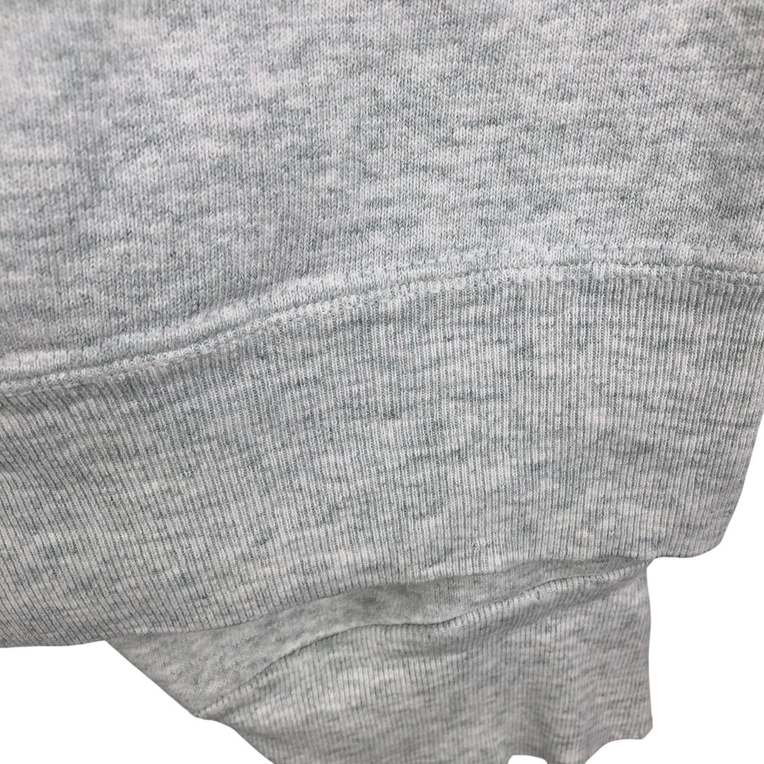 90'S Fruit of the Loom University of Michigan Print Sweatshirt, Made in USA, Men's XL, Vintage cotton gray type Vintage Second Hand