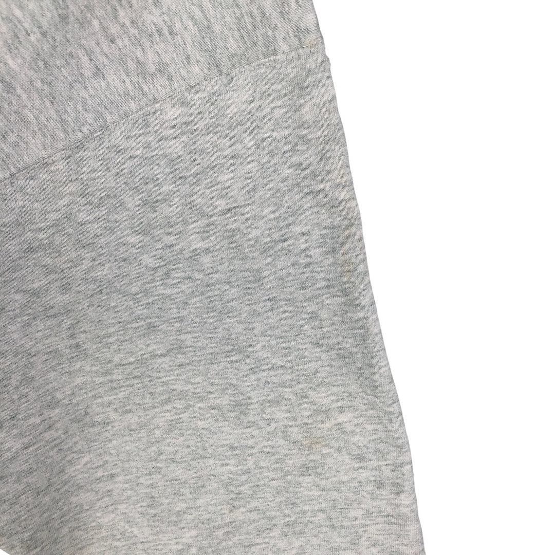Vintage 90'S Fruit of the Loom triple print sweatshirt, made in the USA, men's size XXL cotton gray type Vintage Second Hand
