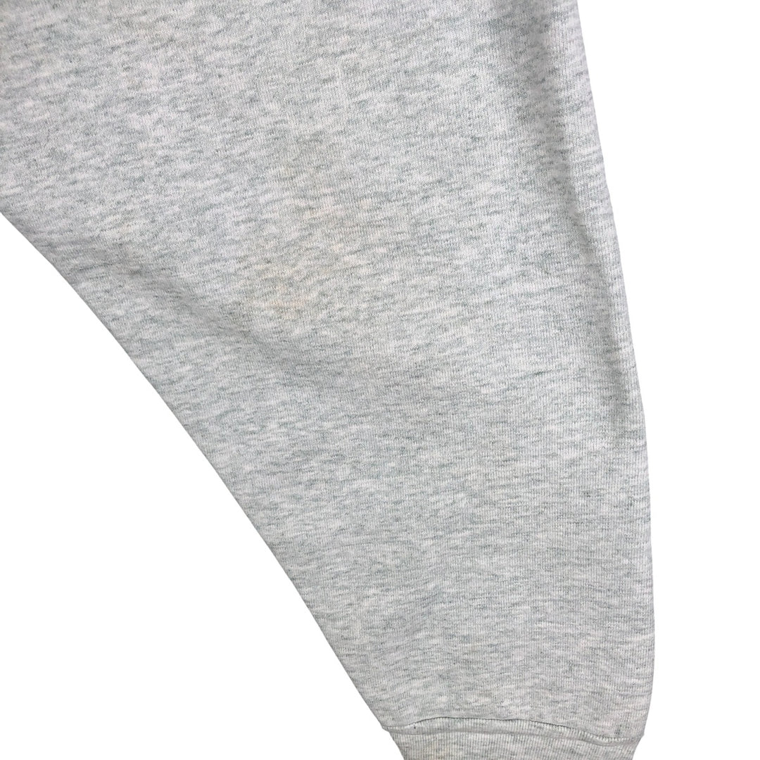 Vintage 90'S Fruit of the Loom triple print sweatshirt, made in the USA, men's size XXL cotton gray type Vintage Second Hand