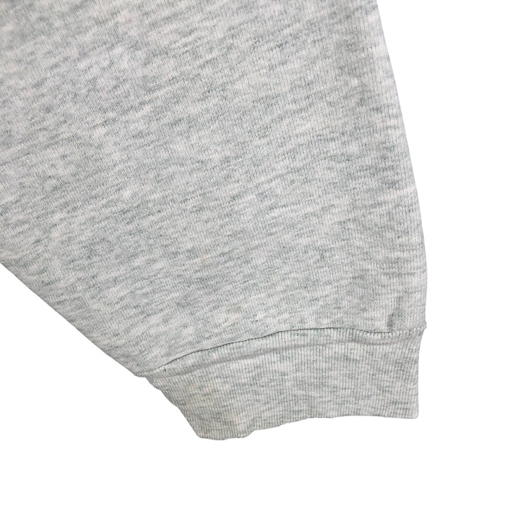 Vintage 90'S Fruit of the Loom triple print sweatshirt, made in the USA, men's size XXL cotton gray type Vintage Second Hand