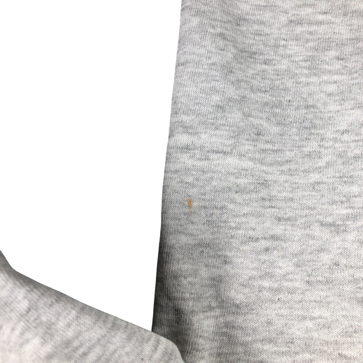 80s-90'S Jerseys Super Sweats University of Wisconsin College Character Sweatshirt cotton gray type Vintage Second Hand