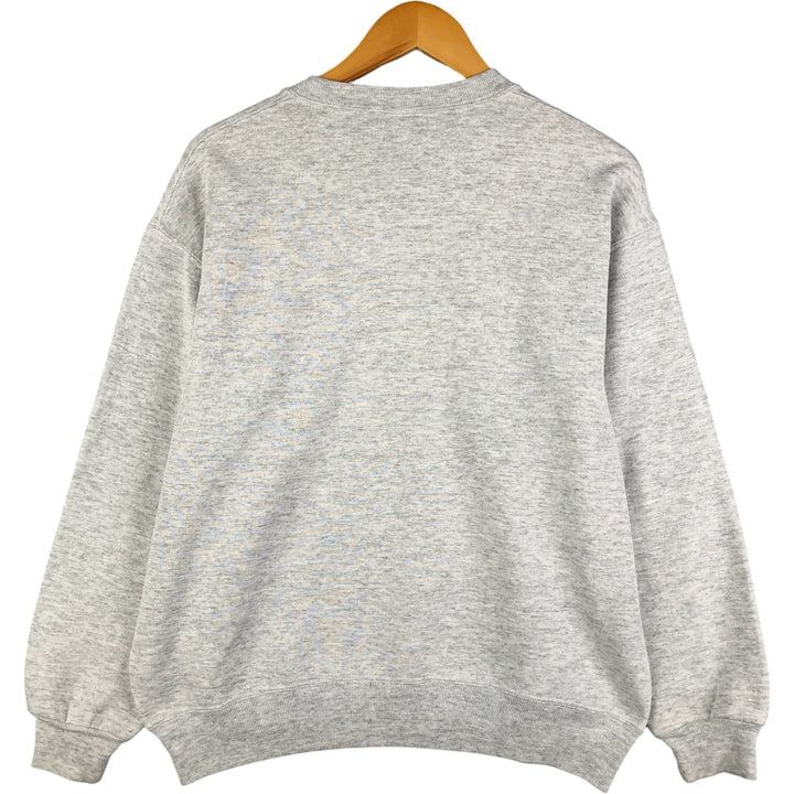 Vintage 90'S Russell ATHLETIC college sweatshirt, made in the USA, size L, men's cotton gray type Vintage Second Hand