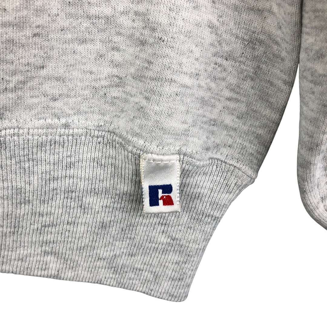 Vintage 90'S Russell ATHLETIC college sweatshirt, made in the USA, size L, men's cotton gray type Vintage Second Hand