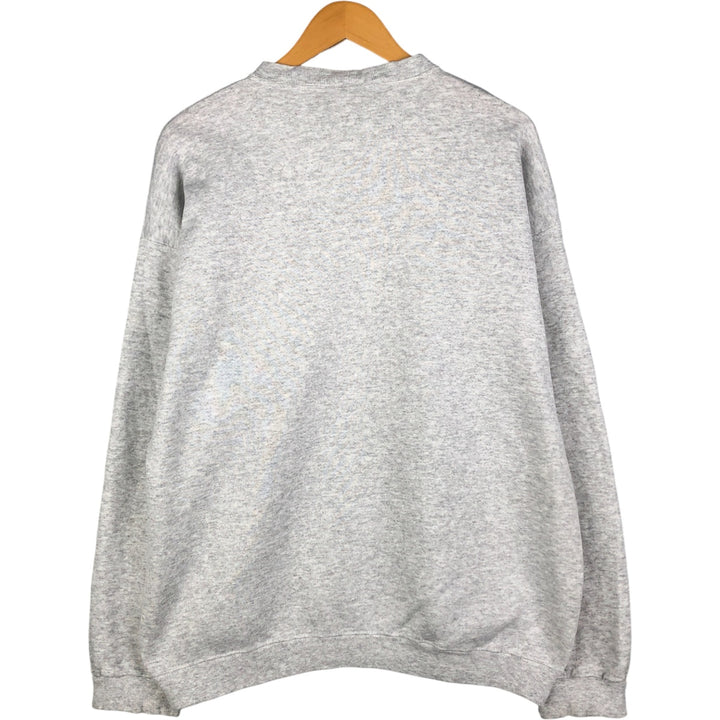 SAVVY NOTRE DAME University of Notre Dame 3-Panel Print Sweatshirt, Made in USA, Men's XL, Vintage cotton gray type Vintage Second Hand