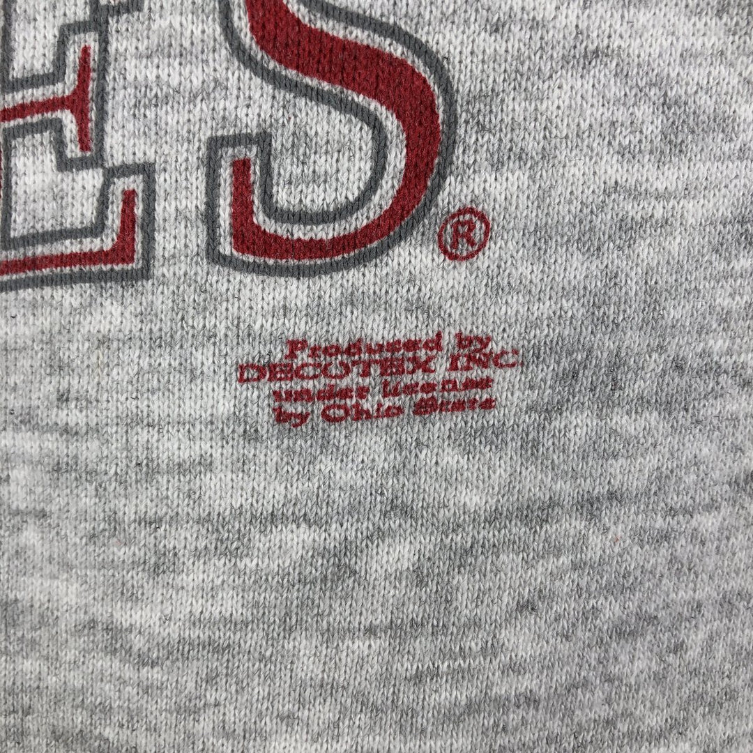 Vintage 90'S Tartex Ohio State University college sweatshirt, made in the USA, men's size XL cotton gray type Vintage Second Hand