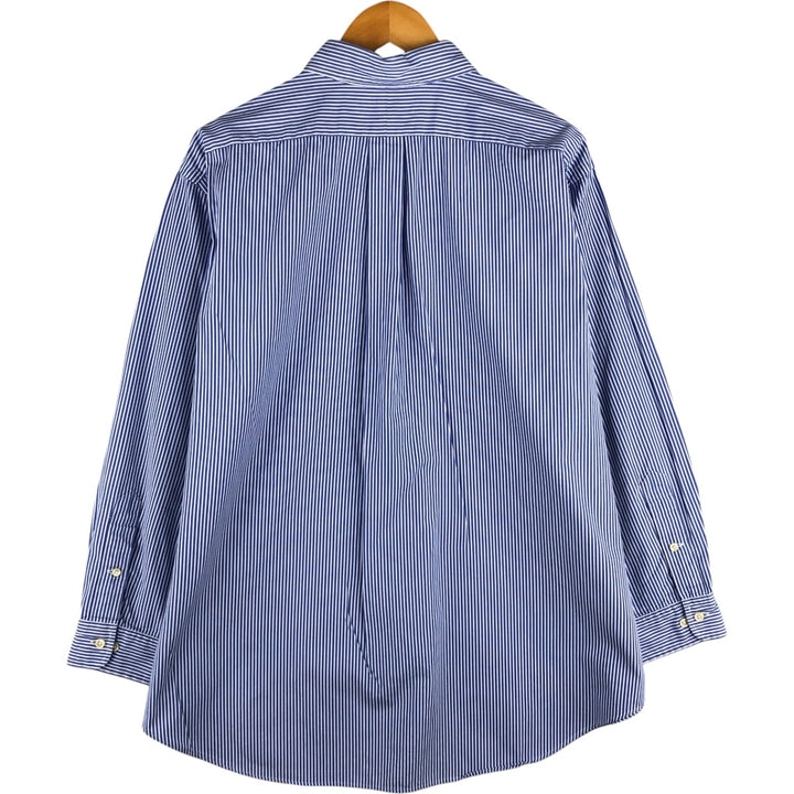 Ralph Lauren Classic Fit Long Sleeve Button Down Check Shirt Men's XL cotton Blue type light blue Vintage Second Hand