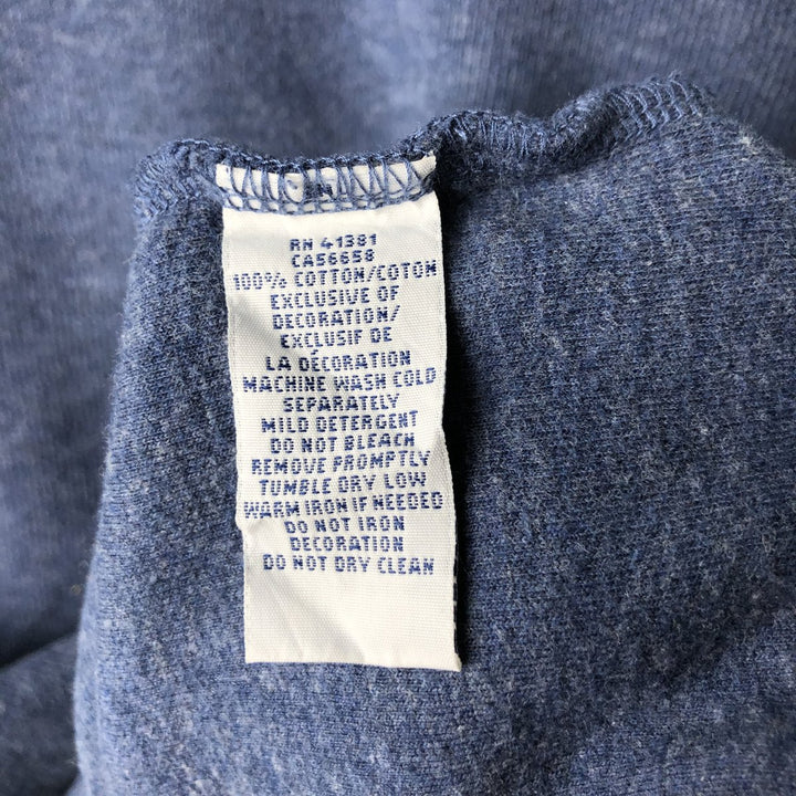 Ralph Lauren POLO RALPH LAUREN Half-zip sweatshirt, sweatshirt, men's size L cotton navy blue type Vintage Second Hand