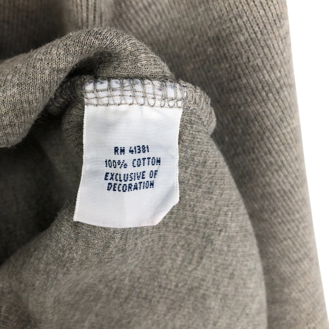 Vintage Ralph Lauren POLO RALPH LAUREN half-zip sweatshirt, size L, men's. cotton gray type Vintage Second Hand