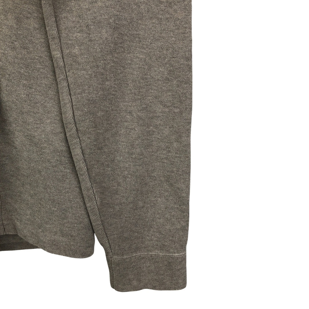Vintage Ralph Lauren POLO RALPH LAUREN half-zip sweatshirt, size L, men's. cotton gray type Vintage Second Hand