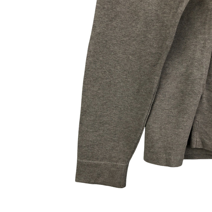 Vintage Ralph Lauren POLO RALPH LAUREN half-zip sweatshirt, size L, men's. cotton gray type Vintage Second Hand