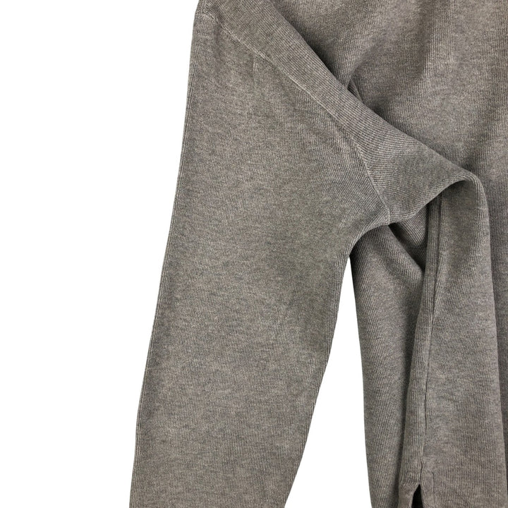 Vintage Ralph Lauren POLO RALPH LAUREN half-zip sweatshirt, size L, men's. cotton gray type Vintage Second Hand