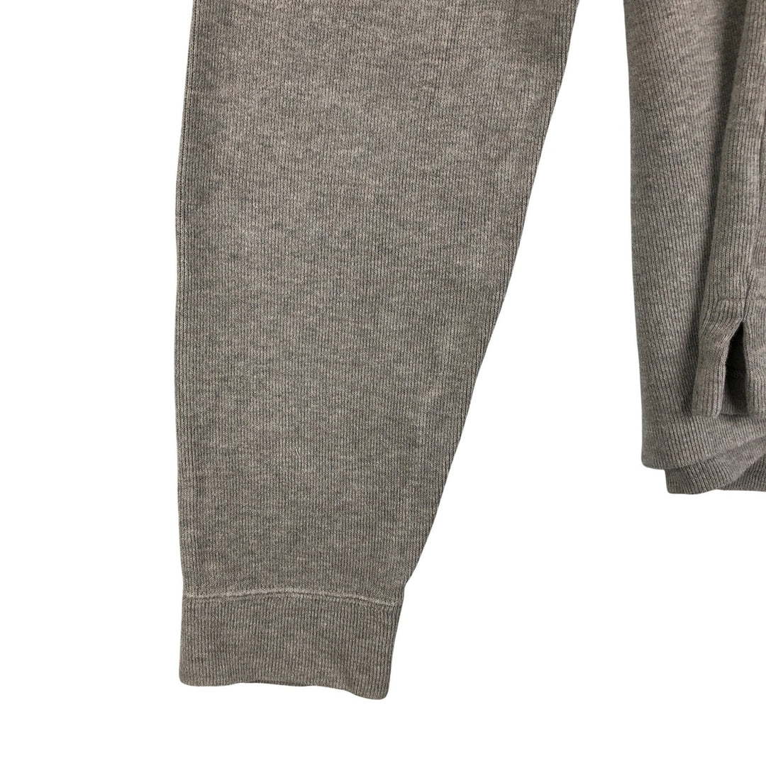 Vintage Ralph Lauren POLO RALPH LAUREN half-zip sweatshirt, size L, men's. cotton gray type Vintage Second Hand