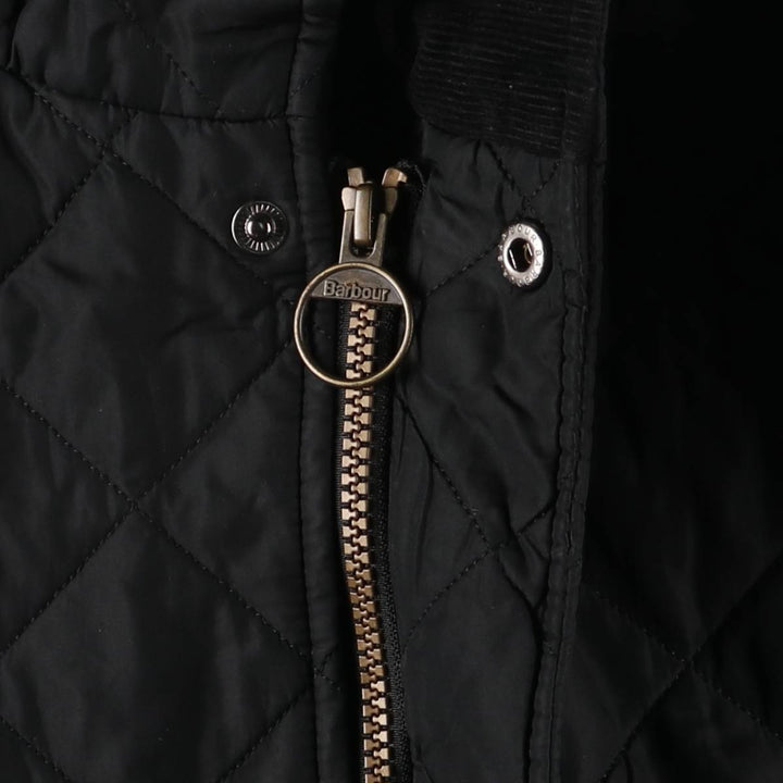00-S Barbour 3 Warrant Quilted Puffer Jacket, Men's Size Medium unclear black type Vintage Second Hand