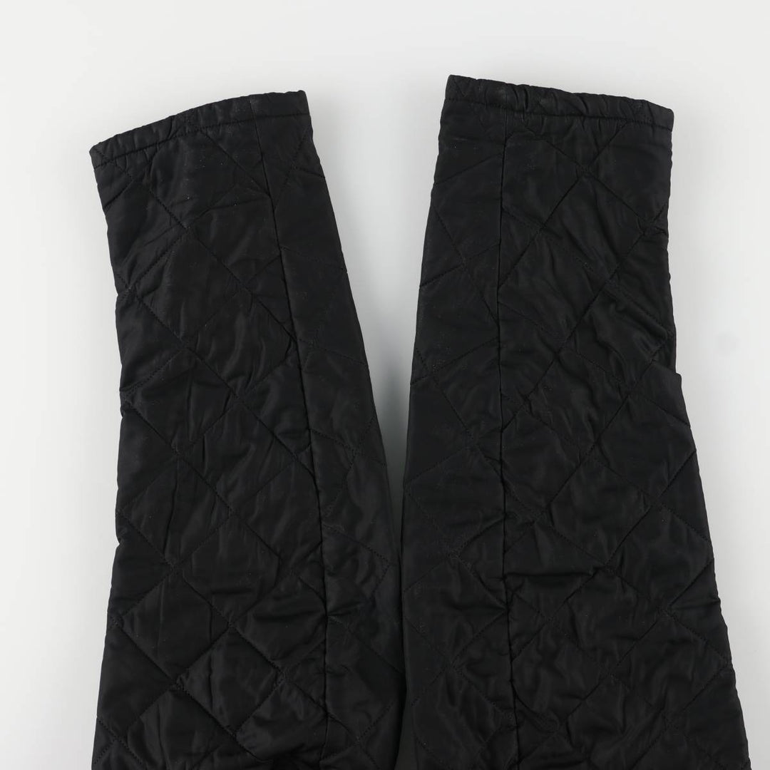 00-S Barbour 3 Warrant Quilted Puffer Jacket, Men's Size Medium unclear black type Vintage Second Hand