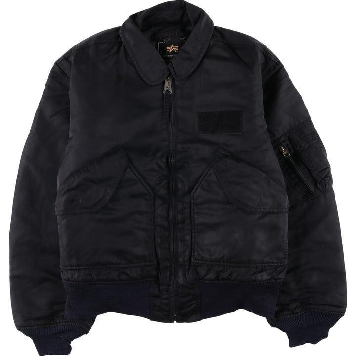 Civilian Alpha CWU-45 Nylon black type Vintage Second Hand