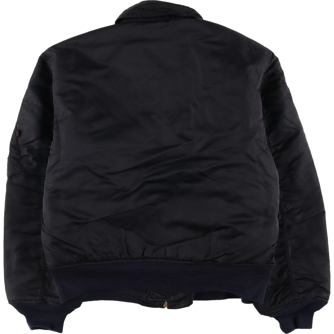 Civilian Alpha CWU-45 Nylon black type Vintage Second Hand