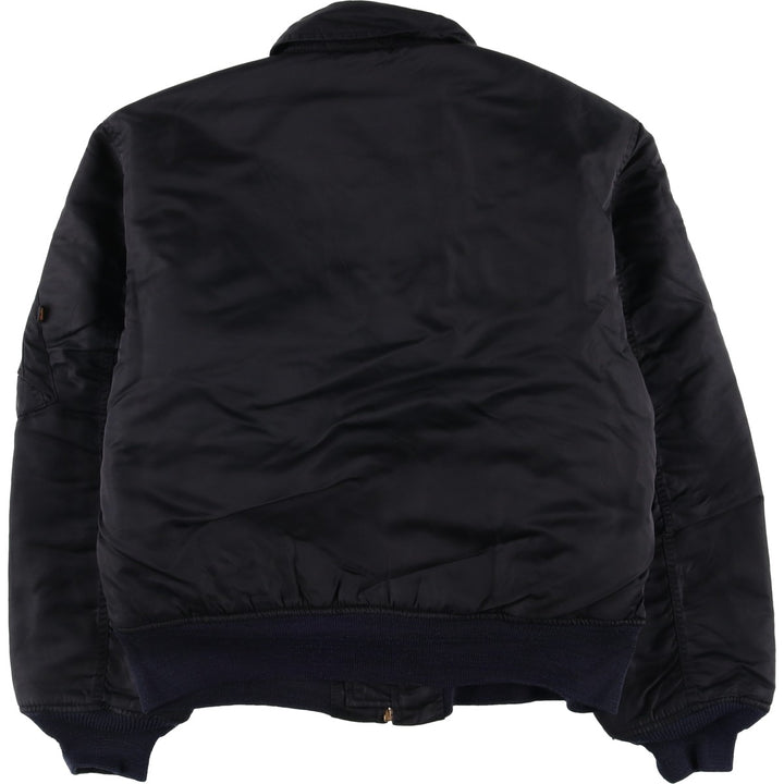 Civilian Alpha CWU-45 Nylon black type Vintage Second Hand