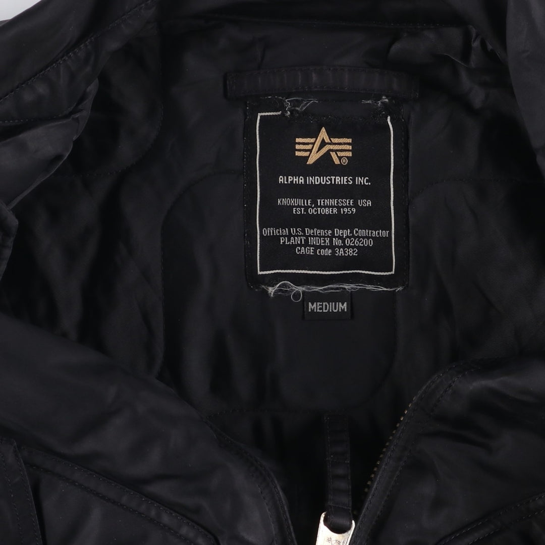 Civilian Alpha CWU-45 Nylon black type Vintage Second Hand