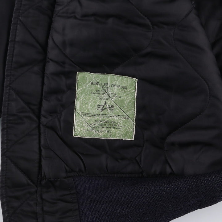 Civilian Alpha CWU-45 Nylon black type Vintage Second Hand