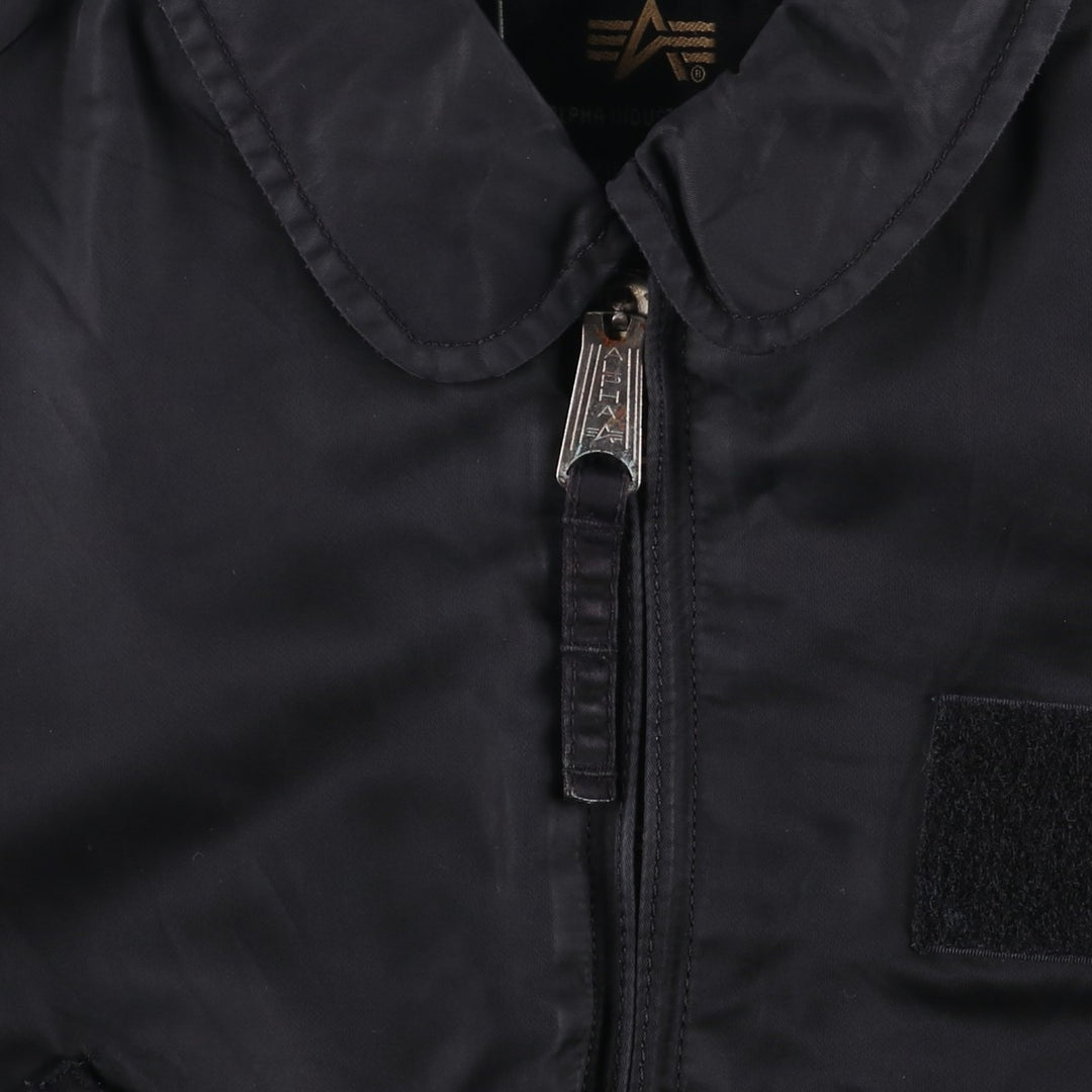 Civilian Alpha CWU-45 Nylon black type Vintage Second Hand