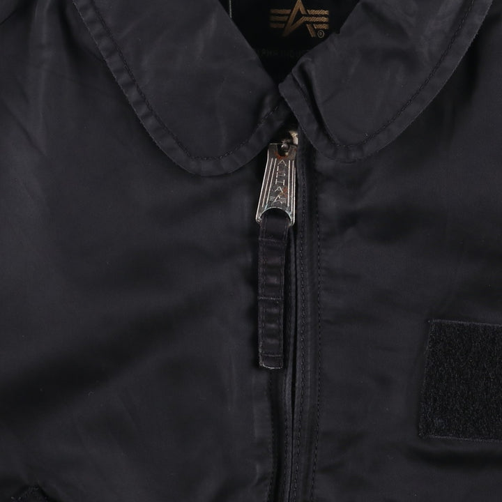 Civilian Alpha CWU-45 Nylon black type Vintage Second Hand