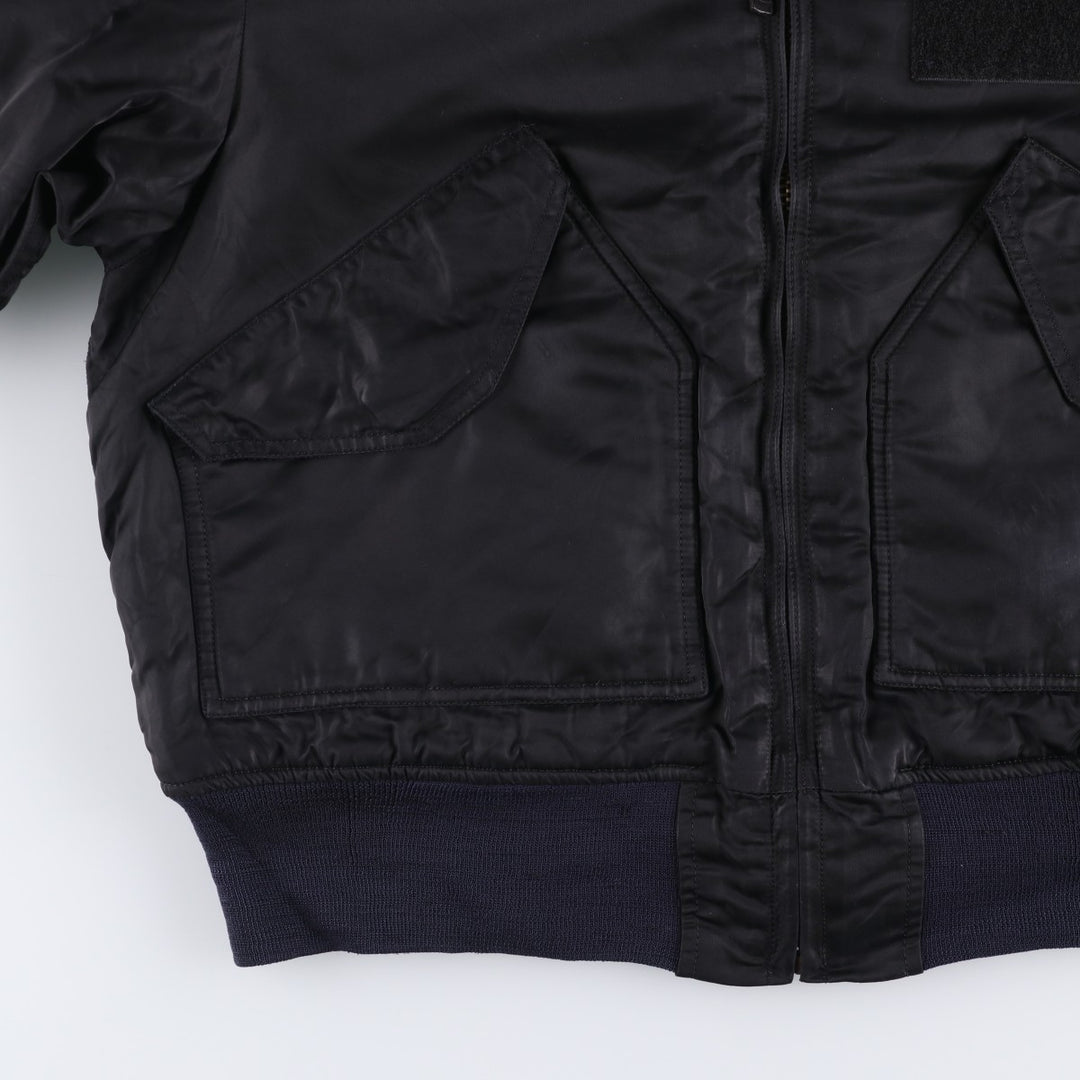 Civilian Alpha CWU-45 Nylon black type Vintage Second Hand