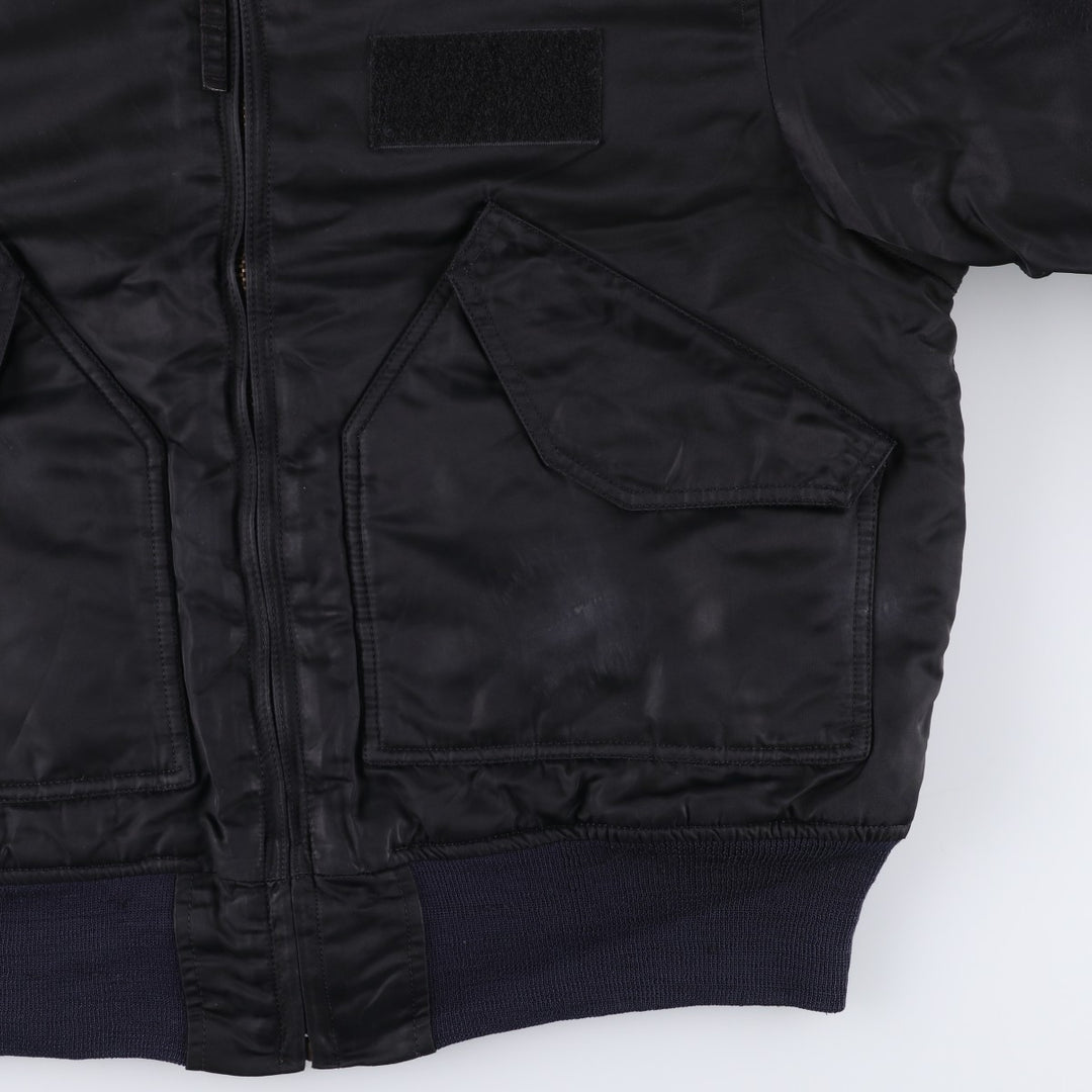 Civilian Alpha CWU-45 Nylon black type Vintage Second Hand