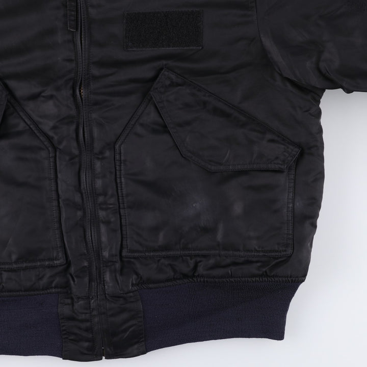 Civilian Alpha CWU-45 Nylon black type Vintage Second Hand