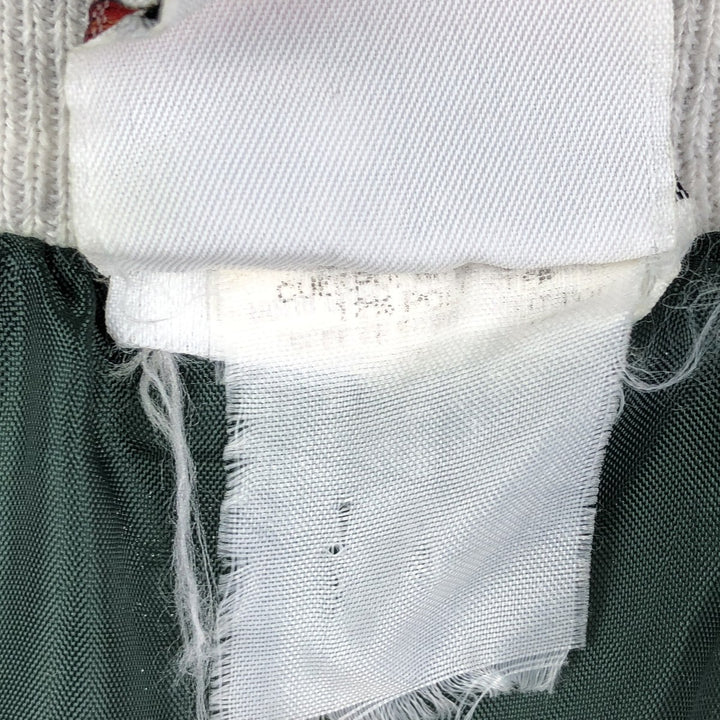 90'S Mickey and Co. Mickey Mouse Sweatshirt Varsity Jacket, Men's Size L, Vintage unclear Green type dark green Vintage Second Hand