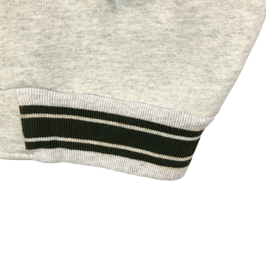 90'S Mickey and Co. Mickey Mouse Sweatshirt Varsity Jacket, Men's Size L, Vintage unclear Green type dark green Vintage Second Hand