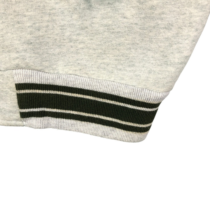 90'S Mickey and Co. Mickey Mouse Sweatshirt Varsity Jacket, Men's Size L, Vintage unclear Green type dark green Vintage Second Hand