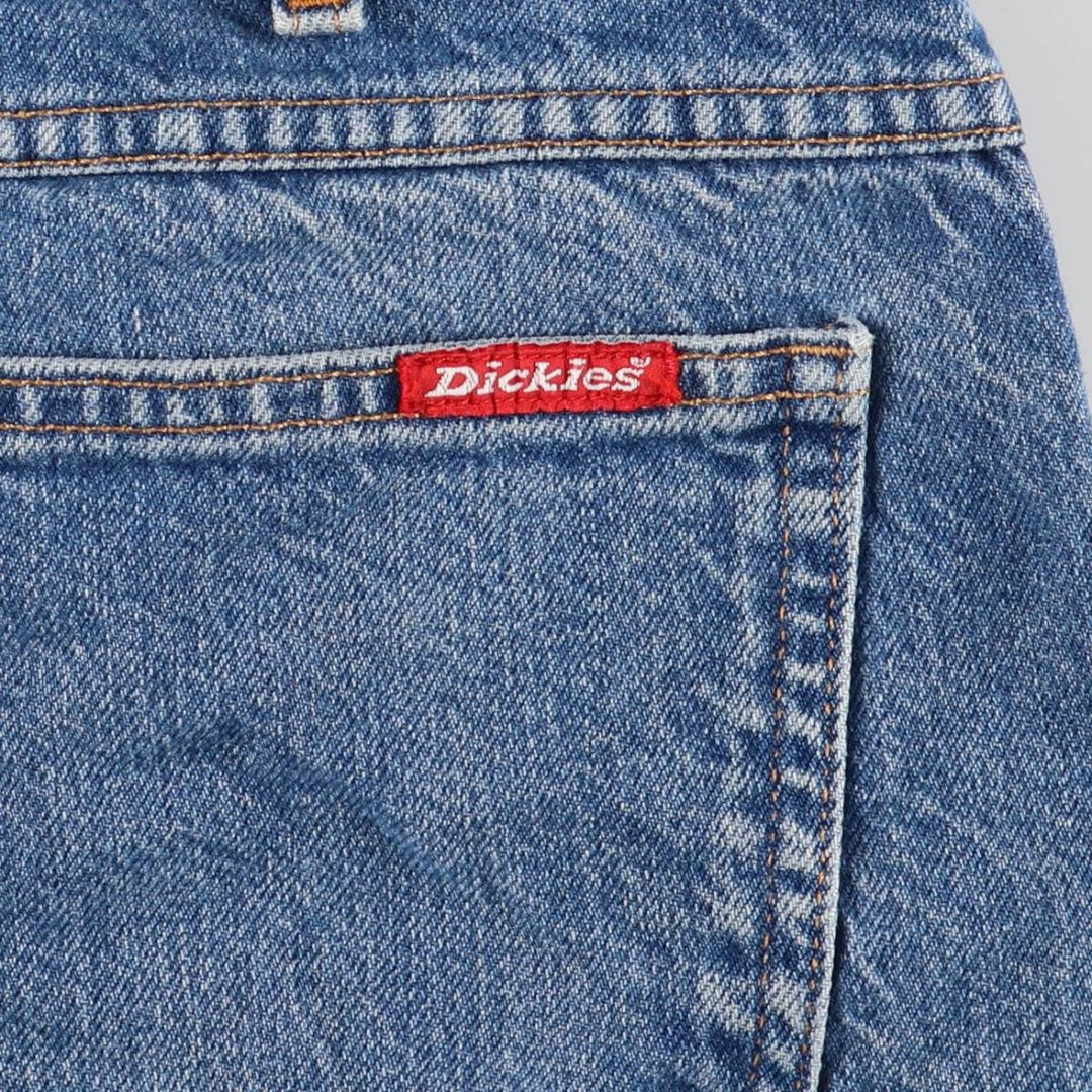90'S Dickies Straight Denim Pants Men's Vintage W36 unclear blue type Vintage Second Hand