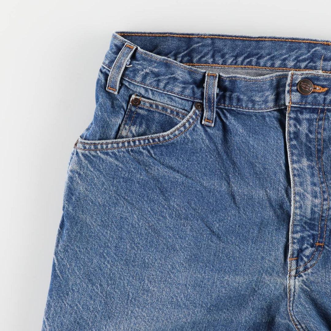 90'S Dickies Straight Denim Pants Men's Vintage W36 unclear blue type Vintage Second Hand