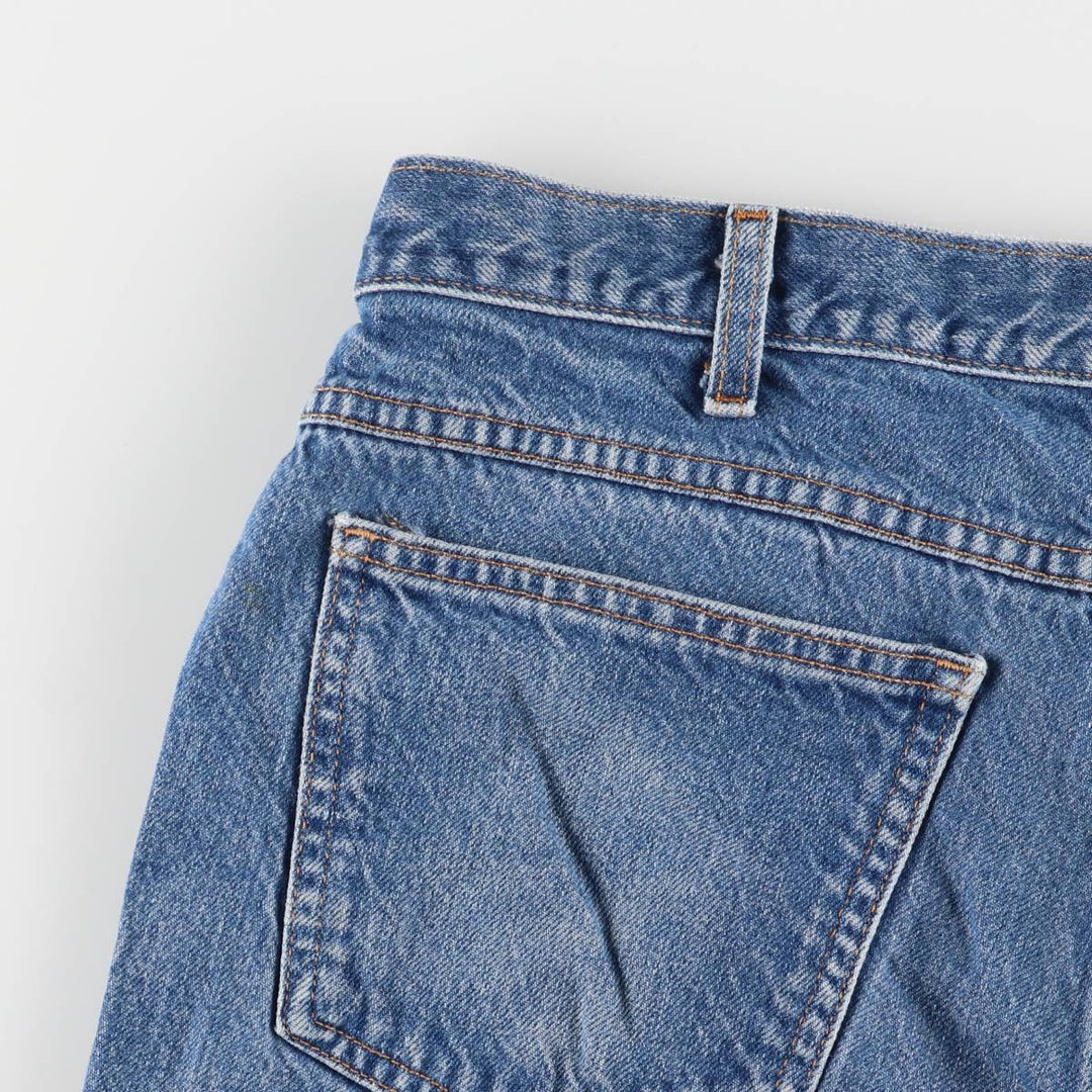 90'S Dickies Straight Denim Pants Men's Vintage W36 unclear blue type Vintage Second Hand