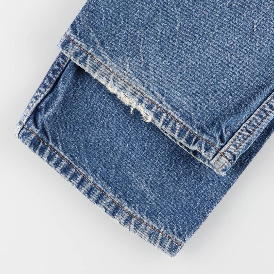 90'S Dickies Straight Denim Pants Men's Vintage W36 unclear blue type Vintage Second Hand
