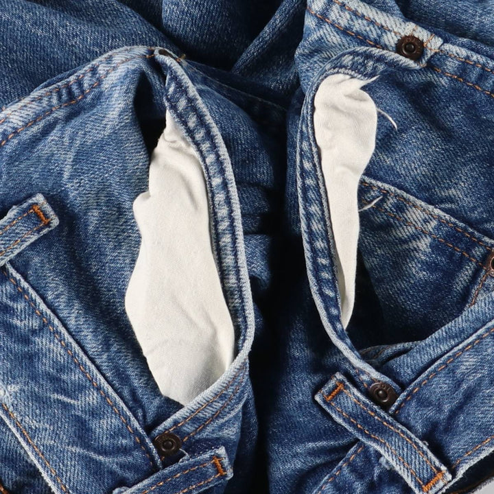 90'S Dickies Straight Denim Pants Men's Vintage W36 unclear blue type Vintage Second Hand