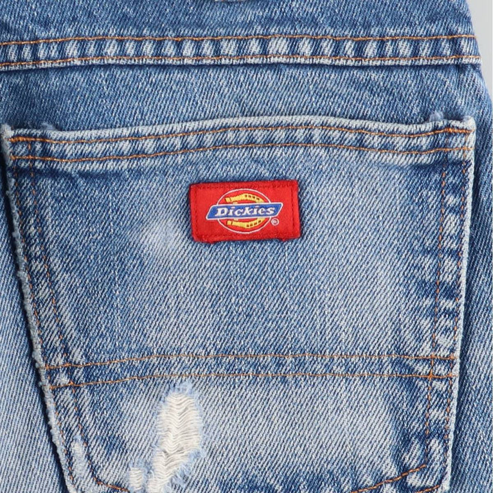 Dickies Regular Fit Tapered Denim Pants, Men's, Size W34 cotton blue type Vintage Second Hand