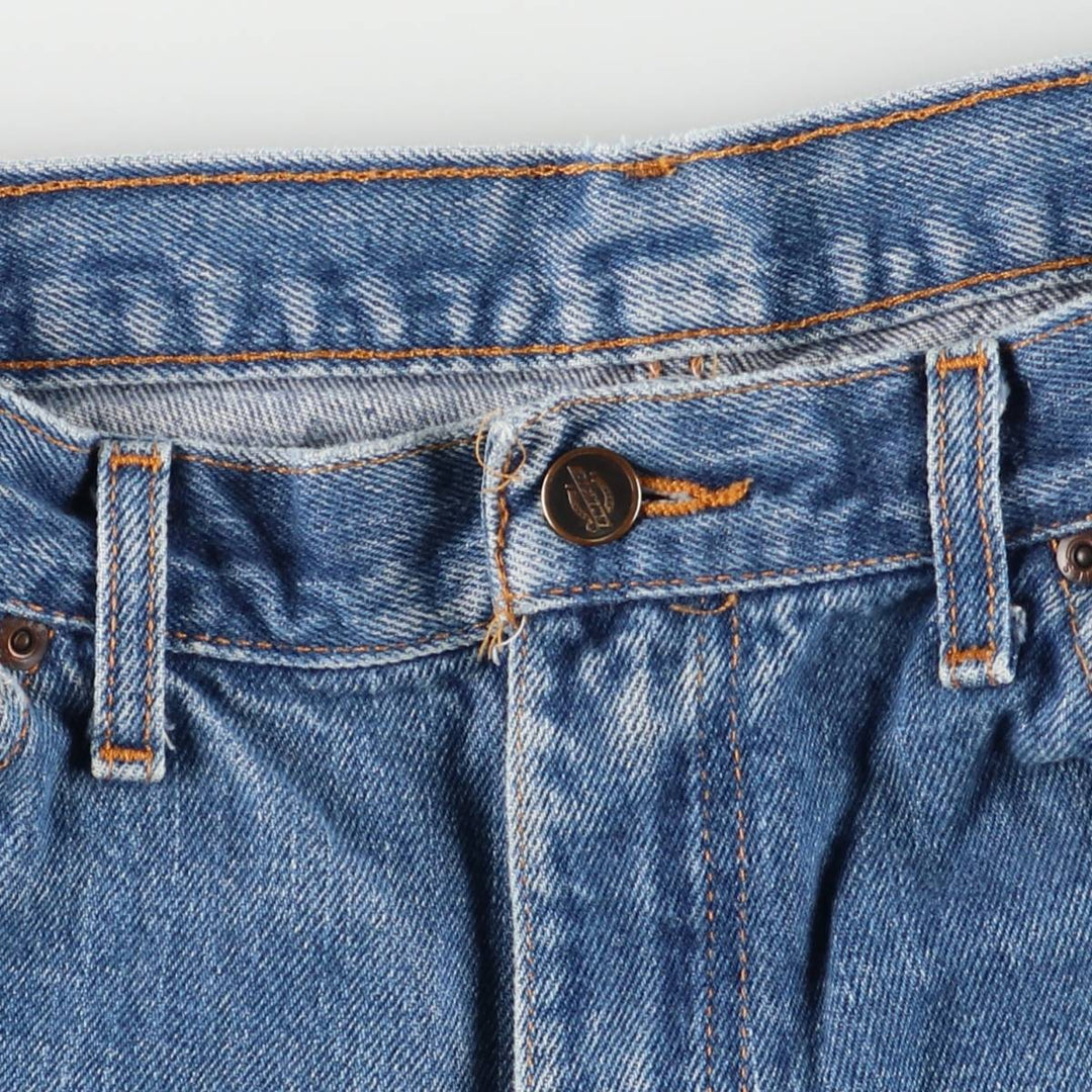 Dickies Regular Fit Tapered Denim Pants, Men's, Size W34 cotton blue type Vintage Second Hand
