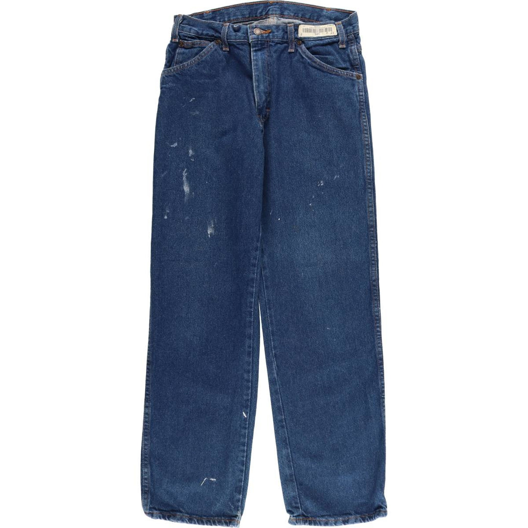 Dickies tapered denim pants for men, equivalent to W31 cotton blue type Vintage Second Hand