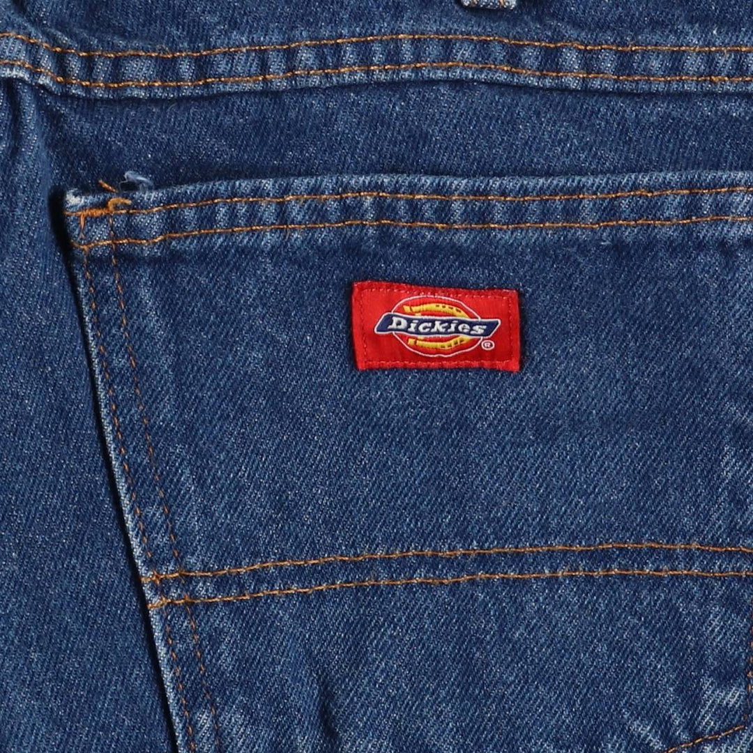 Dickies tapered denim pants for men, equivalent to W31 cotton blue type Vintage Second Hand