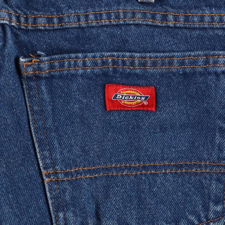 Dickies tapered denim pants for men, equivalent to W31 cotton blue type Vintage Second Hand