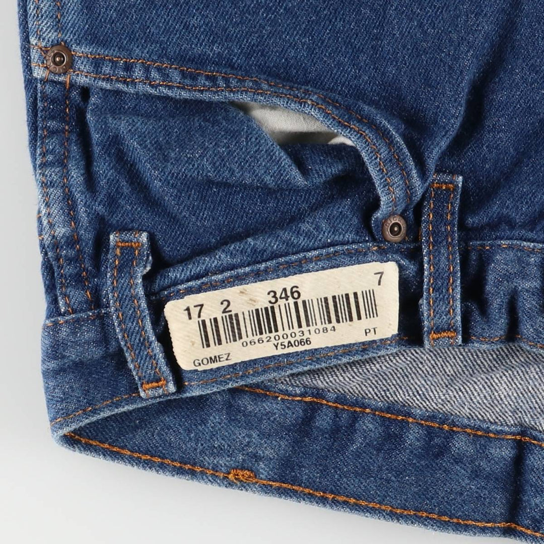 Dickies tapered denim pants for men, equivalent to W31 cotton blue type Vintage Second Hand
