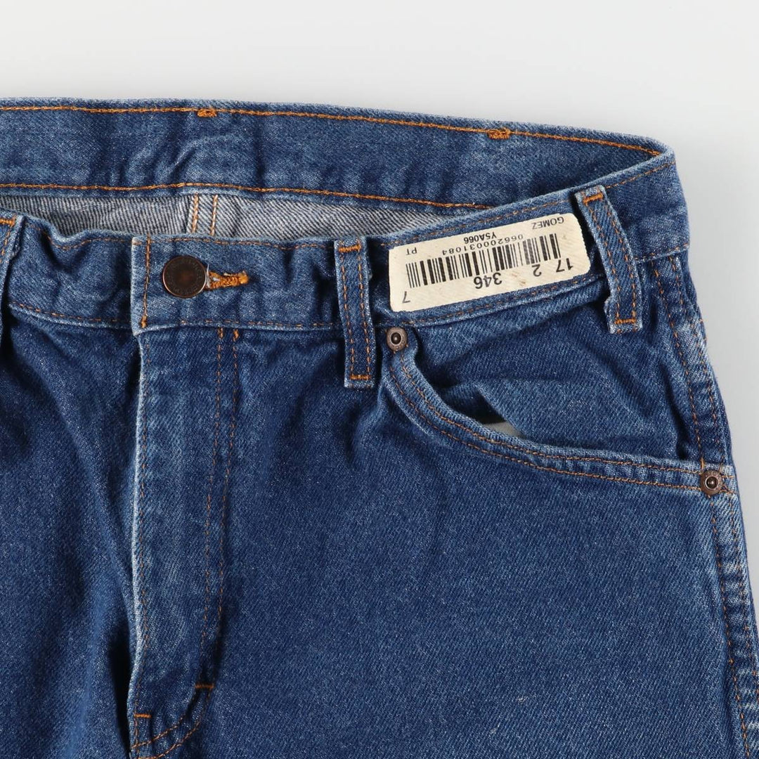 Dickies tapered denim pants for men, equivalent to W31 cotton blue type Vintage Second Hand