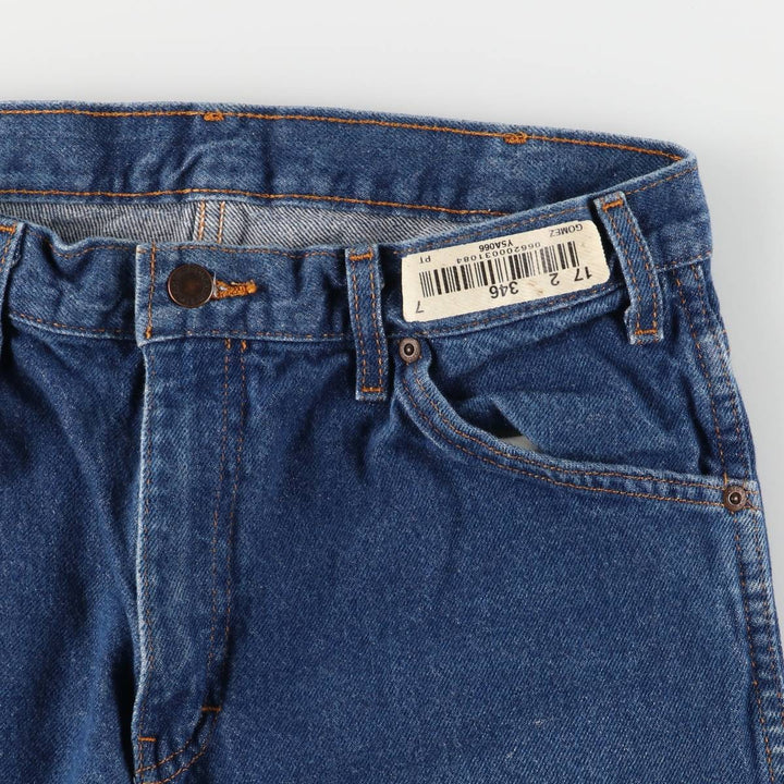 Dickies tapered denim pants for men, equivalent to W31 cotton blue type Vintage Second Hand