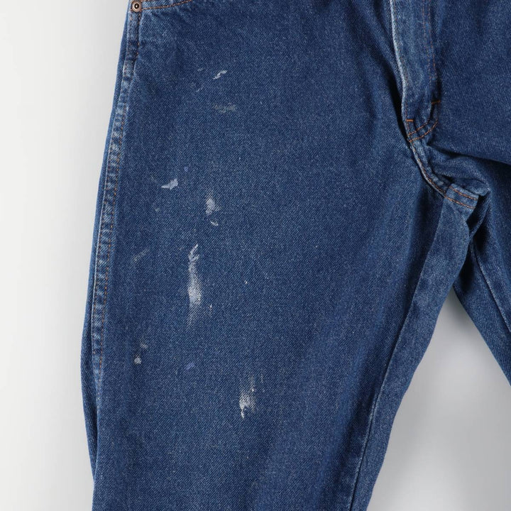 Dickies tapered denim pants for men, equivalent to W31 cotton blue type Vintage Second Hand